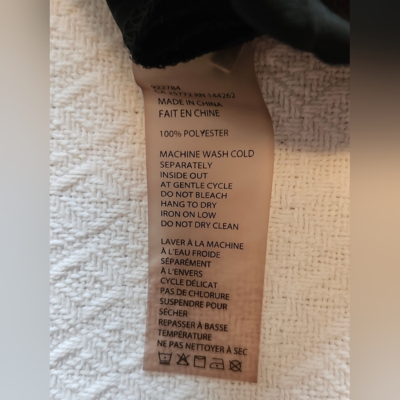 DEX Black Drawstring Woman's Ankle-Length Pull On Pants. Size Large 🖤 - Picture 7 of 8